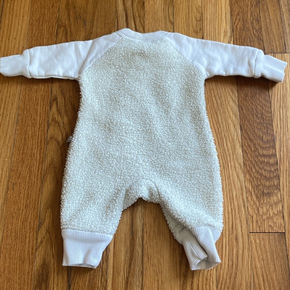 Goumi Cozy Cream Baby One Piece - Picture 5 of 8